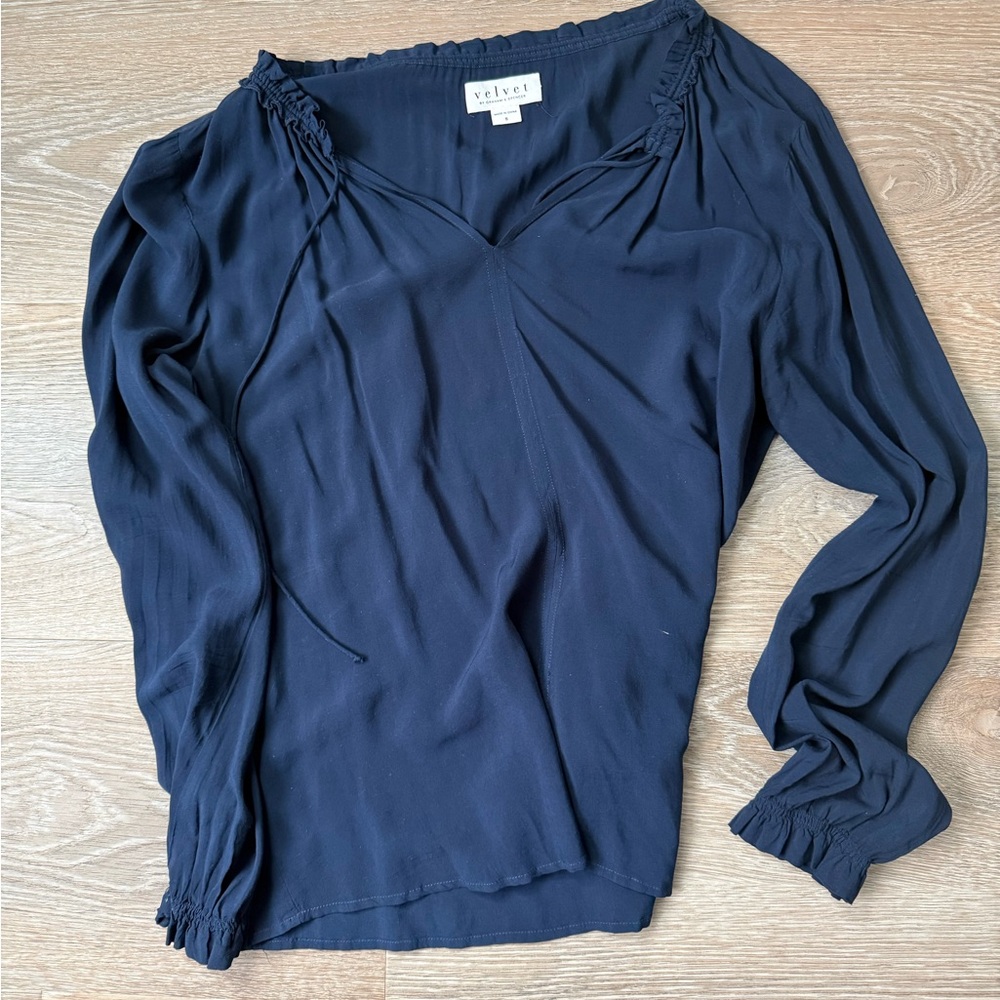 Velvet by Graham & Spencer Midnight Blouse
